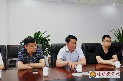 湖北宜昌遠安縣安監(jiān)局一行到鼎能六建公司考察