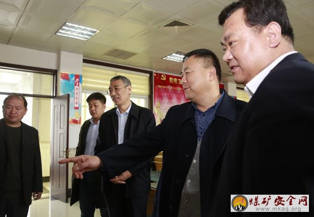 省煤礦工會到古城煤礦督查群眾安全工作