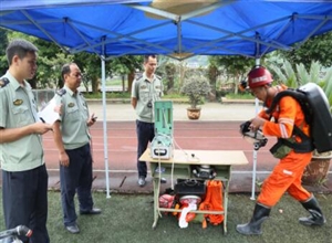 川煤集團芙蓉救消大隊積極練兵備戰(zhàn)全省第十五屆救護比武競賽
