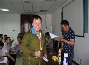 澄合合陽公司舉行安全知識有獎問答進(jìn)區(qū)隊活動