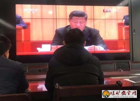 洛陽欒川安監(jiān)局全體黨員干部觀看慶祝改革開放40周年大會