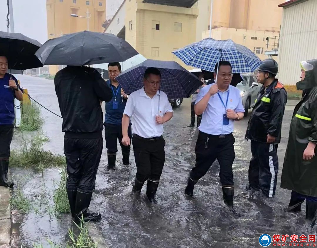 陜西中能煤田有限公司：筑牢“安全堤”，撐起雨季三防“保護(hù)傘”