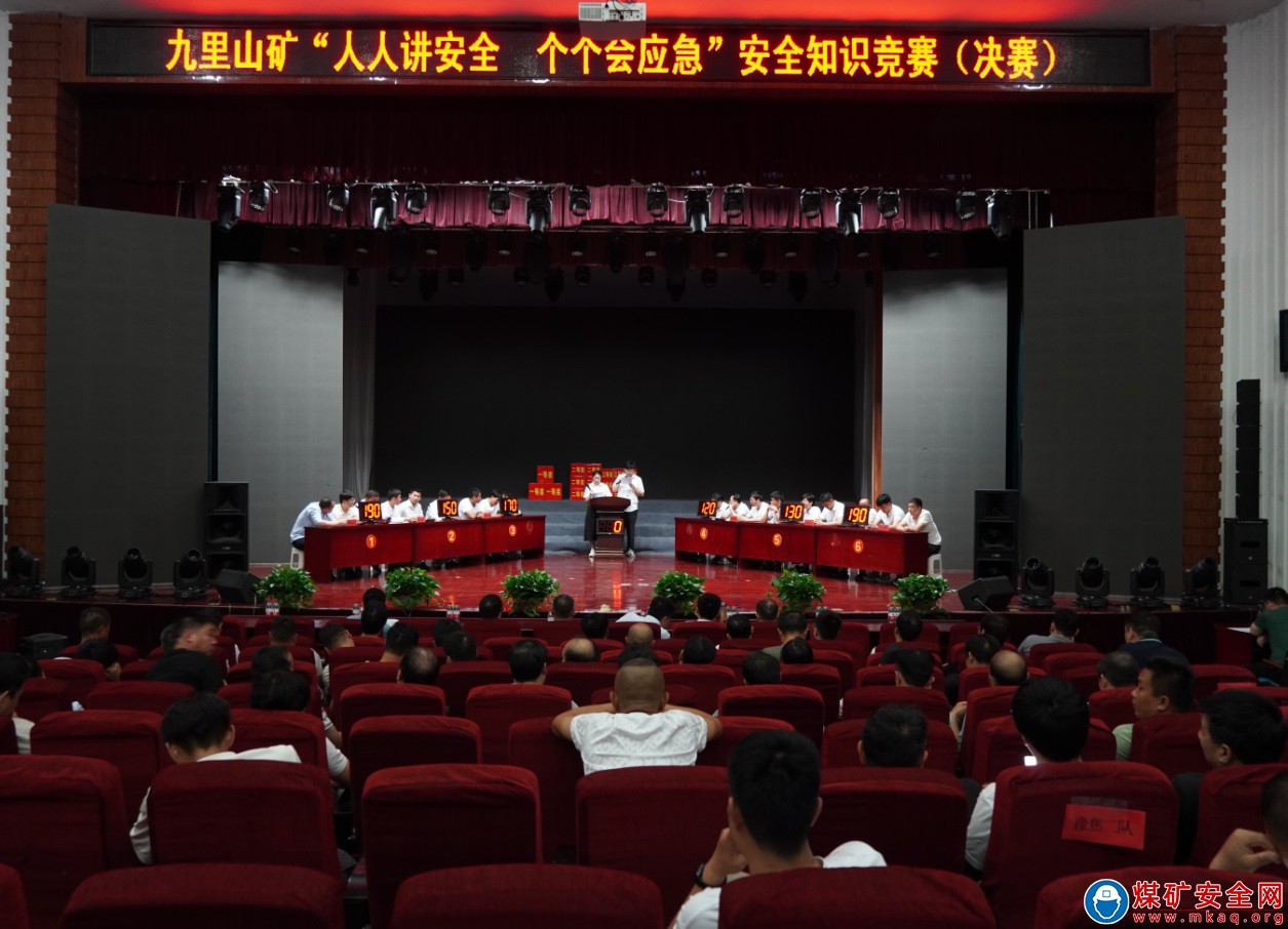 九里山礦舉辦“人人講安全、個(gè)個(gè)會(huì)應(yīng)急” 知識(shí)競(jìng)賽活動(dòng)