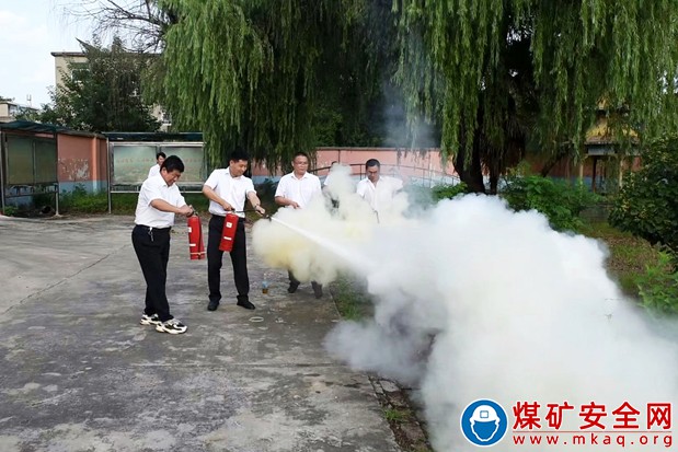 中煤新集地勘公司：開展消防演練 提高應(yīng)急能力