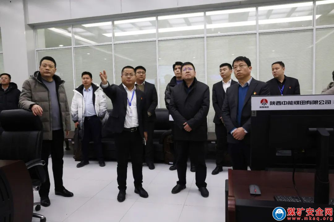 陜西省發(fā)改委到陜西中能煤田有限公司督導(dǎo)檢查袁大灘煤礦2023年中央預(yù)算內(nèi)投資項目