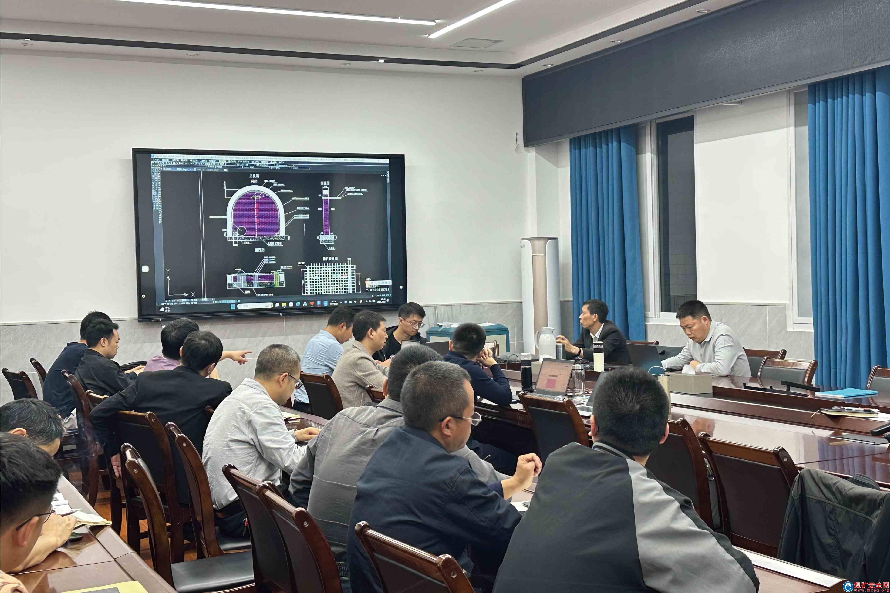 魯班山北礦召開通風(fēng)系統(tǒng)改造工程專題會