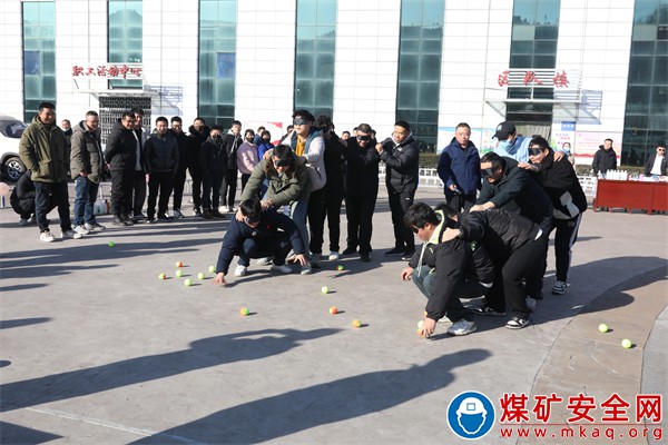 陜煤銅川礦業(yè)公司玉華礦舉辦“趣味運動”職工快樂迎新年